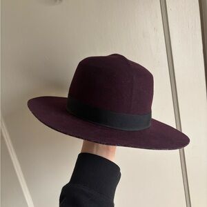 London Fog Deep Burgundy Hat